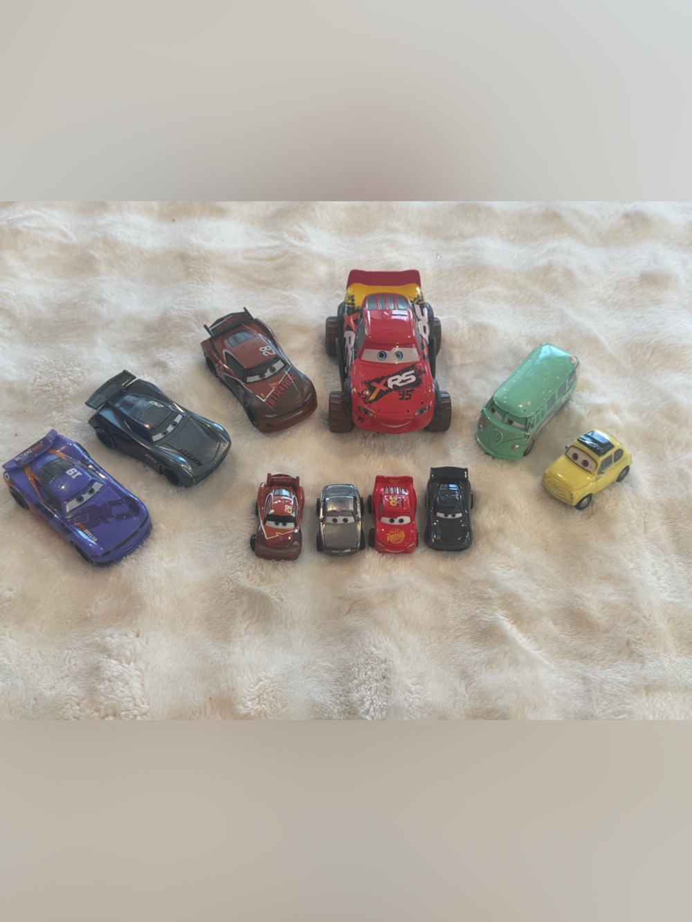 Set of 10 Disney’s Cars Toy Cars